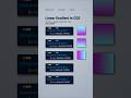 CSS Tips and Tricks: Linear Gradient Values #css #coding #webdesign #shorts #cssshorts #html