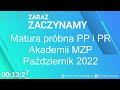 rozwiązuje arkusze próbnej matury by mzp sprawdź opis