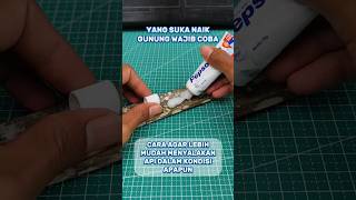 Tips mudah menyalakan api #creatorkampung #tips #trikkreatif #tutorial #idekreatif #tipspraktis