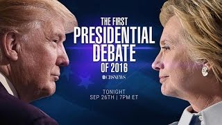 The first presidential debate of 2016
