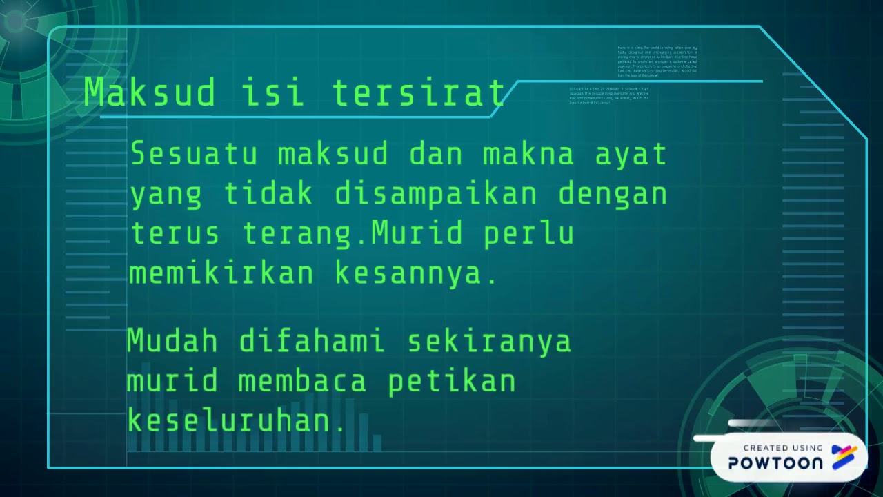 Maksud Tersirat Dan Tersurat - LuzewaDudley