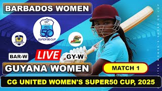 Guyana Women vs Barbados Women Live Cricket