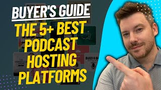 TOP 5 BEST PODCAST HOSTING PLATFORMS - Podcast Hosting Review (2023)