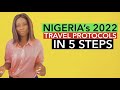 NIGERIA 2022 TRAVEL PROTOCOLS - All You Need to Know in 15secs | Sassy Funke #Shorts