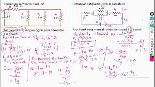 Soal Listrik DC dan Gaya Coloumb