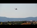 ridiculously low banking on takeoff by f 16 fighting falcon 4k