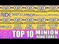 Top 10 Minions Ringtone of the month (Download Links in Description)