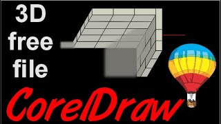 Corel Draw Tips \u0026 Tricks 3D WALL file free just ask