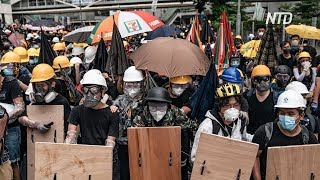 Годовщину передачи Гонконга под управление КНР отметили на фоне протестов