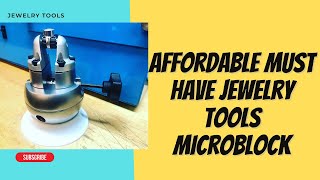 Jewelry Tools MUST Haves in your Studio - MicroBlock, Ball Vise Engraving Setting Tool