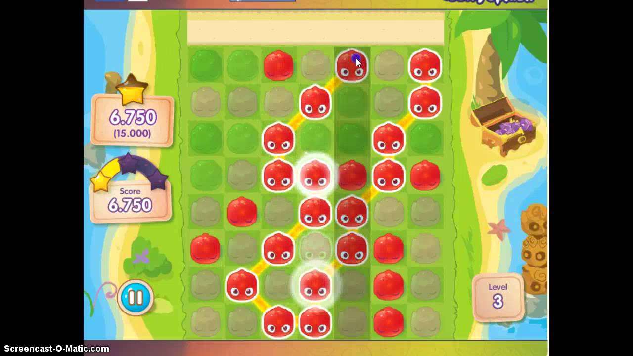 Jelly Splash Level 3 Walkthrough Youtube