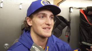 Tage Thompson Speaks After Being Named NHL 2nd Star of the Week (12/12/2022)