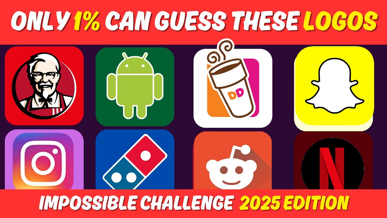 2025 Impossible Challenge Only 1 Can Guess All These Logos Guess