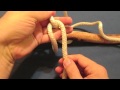 How to tie a Timber Hitch