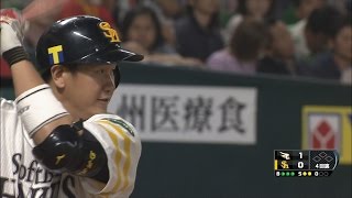 【プロ野球パ】2試合連続スタンドへ！李大浩第8号となるソロHR 2015/05/08 H-E