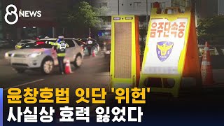 윤창호법 잇단 '위헌'…사실상 효력 상실했는데 / SBS