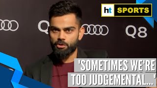 Watch Virat Kohli's reaction to winning ICC Spirit of Cricket award