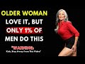 11 Psychological Facts About OLDER WOMEN that You Didn't Know | Older women psychology | Stoicism