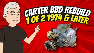 Carter BBD Rebuild   disassembly