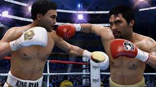 Manny Pacquiao vs Ryan Garcia Full Fight - Fight Night Champion Simulation