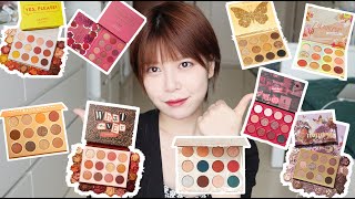 20个colourpop眼影盘测评【上】 脑残粉一出就买，为你种草拔草！【微博VLOG】