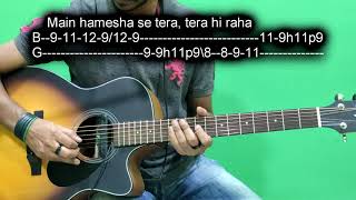 Main Jis Din Bhulaa Du | Guitar Tabs Lesson (100% Accurate) Step by Step | Written Tabs