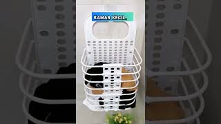 Keranjang laundry lipat