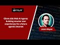 Jason Mayes - Client side Web AI Agents: Building smarter user experiences for future agentic ...