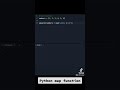 Python map() function