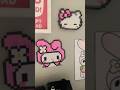 Pixel art ideas💕||#mymelody #sanrio #art #goviral #thistookforever #trend #artandcraft #trending🎀