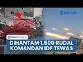 Rangkuman Israel-Hamas: 1.500 Rudal Hizbullah Ditembakkan, Komandan IDF Tewas, Tank Meledak