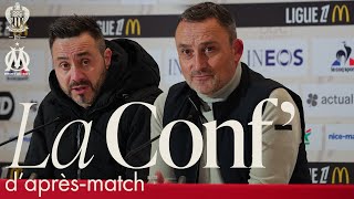 Replay I La conférence après la victoire face à Marseille (2-0)