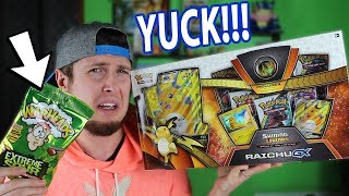 THIS WAS HARD TO DO! SOUR CANDY \u0026 POKEMON CARD BOX OPENING, SAME TIME!