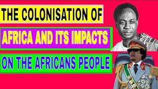 THE COLONISATION OF AFRICA