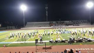 Arcadia HS Marching Band at 2024 Ramona Field Tournament