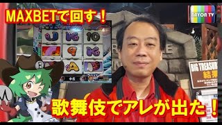 【メダルゲーム】MAXBETで歌舞伎をプレイしたらアレが出た【BAYON公式】