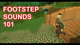 Footstep Sounds Tutorial | AnyRPG Unity Tutorial