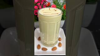 Badam Milkshake Recipe | Badam Milk Recipe | Almond Milk #shorts #badam #milk