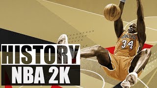 History of  NBA 2K (1999 - 2017)