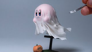 DIY Kirby in Ghost Costume - Polymer Clay Tutorial