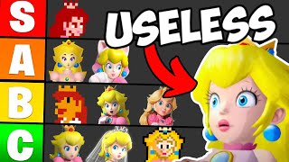 Ranking How USELESS Peach is in Every Mario Game