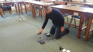 A level Physics: Projectile motion. The classic Monkey and Hunter experiment.