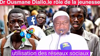 Dr Ousmane Diallo à Bamako,le rôle de la jeunesse dans la société, conséquences des réseaux sociaux