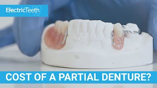 What is the cost of a partial denture?