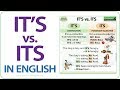 It's vs. Its - What is the difference? | Learn English Grammar Lesson | Common Mistakes in English