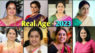 Tollywood mother character Actress Real Age 2023 | Then and Now Jayasudha,Pavitra lokesh,meena