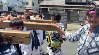 20230505 小田原　松原神社例大祭　本社渡御　白菊 新玉　神輿渡御③