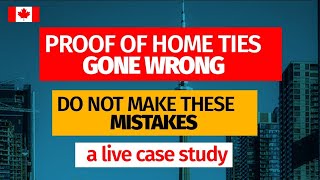 PROOF OF HOME TIES GONE WRONG- A LIVE CASE STUDY WITH SO MANY RED FLAGS