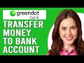 How To Transfer Money From A Green Dot Card To A Bank Account (How To Withdraw Money Greendot Card)