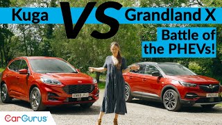 Ford Kuga PHEV vs Vauxhall Grandland X Hybrid4